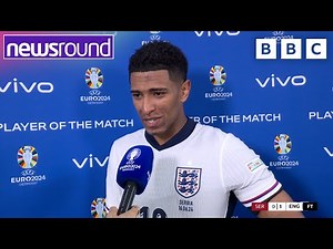 England kick off Euro 2024 with Serbia win | Jude Bellingham Interview | Newsround