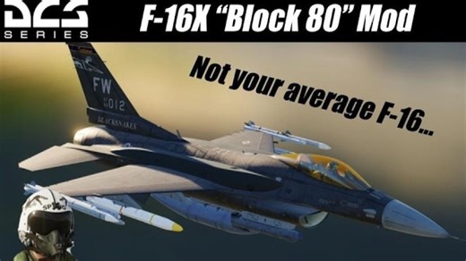 【DCS World】社区模组 F-16X Block 80 介绍 | Spino's Simulations