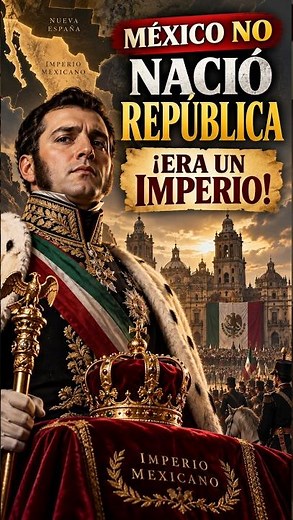 México: ¿República o Imperio? La sorpresa de 1821 🇲🇽🤔 #historia #mexico #shorts