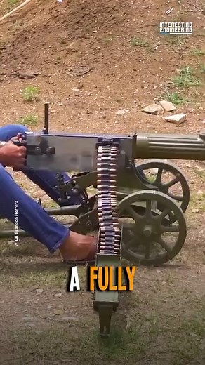 Introduced by Sir Hiram Maxim in the 1880s, the water-cooled Maxim Gun was the first automatic machine gun. Its descendant, the PM M1910, now favored by Ukrainian fighters against Russian incursions, showcases enduring reliability and firepower. | Interesting Engineering