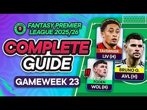 FPL GW23 COMPLETE GUIDE ⁉️ Predicting Man City's Lineup 🔮 | Fantasy Premier League Tips 2025/26