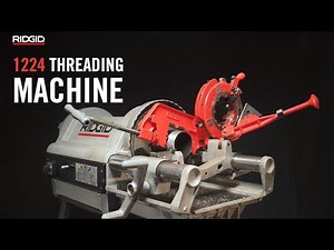 RIDGID 1224 Threading Machine