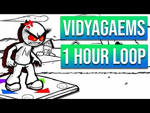Friday Night Funkin' VS. /V/ - Vidyagaems | 1 hour loop