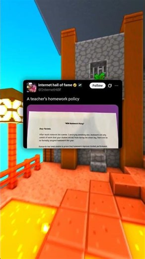 Teacher's Homework Policy