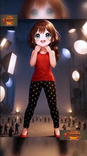 Tiny Photographers Capture a Stunning Fashion Model | Miniature Glamour World #tinypeople