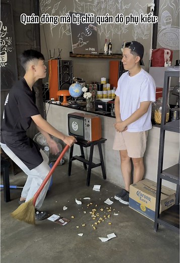 Quán nào thuê ông này làm chủ thì thuê đi nè 😬😬😬