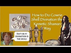 How to Do Cowrie Shell Divination the Kemetic Shaman Way
