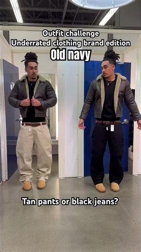 Streetwear outfit challenge What pants look better? #fashion #streetwear #howto #mensfashion #outfit