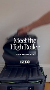Heavy-duty, stylish, and easy to store. Upgrade your travel game and save 25% now. | Izzo Golf/Swami GPS