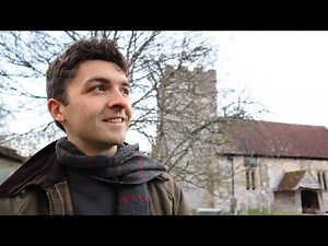 Playing BEAUTIFUL ADVENT MUSIC at an Ancient Village Church
