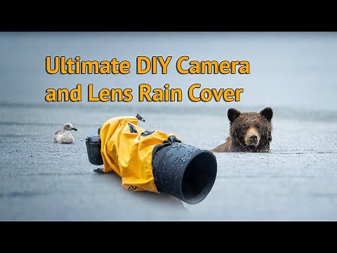 Ultimate DIY Camera and Lens Rain Cover