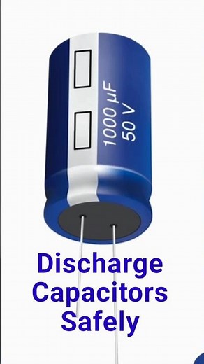 How To Discharge Capacitors