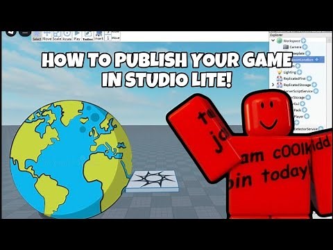 HOW TO PUBLISH YOUR GAME IN STUDIO LITE!