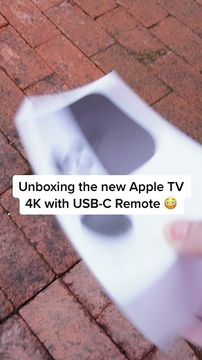 Apple TV 4K Unboxing with USB-C Remote