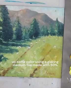 What is a Glazing Technique for Oil Painting?