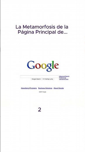 ¿Cómo Cambió la Página de Google en 27 Años?