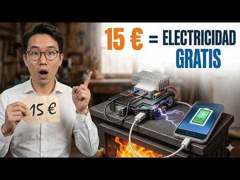 Electricidad gratuita por 14 € — El truco fuera de la red del que nadie habla