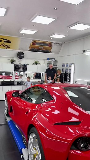 Customer Reaction to Detailed Ferrari 812 Superfast | Happy Moments