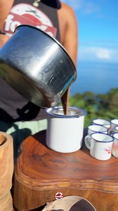 Brewing a cup of comfort: rich, creamy, authentic cocoa tea made the old-school way. ☕✨ WATCH THE FULL FIRESIDE COOK ON OUR YOUTUBE! #CocoaTea #IslandFlavors #CaribbeanVibes #Foodie #HomemadeGoodness #ComfortInACup #FoodLovers #DrinkLocal #TraditionalRecipes #TropicalEats #FoodieNation #CozyVibes #HotDrinksSeason #FYP #ExplorePage #ViralEats | Foodie Nation
