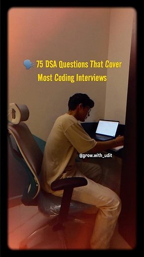 75 DSA Questions That Cover Most Coding Interviews | LeetCode Interview Preparation 🔥