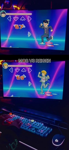 Chainsaw Dance Rhythm Game Featuring Mob and Reigen | Benedique | CPN86457