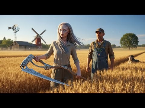 The Alien Girl Who Helped a Human Farmer Harvest His Crops — A Futuristic First Contact Story.