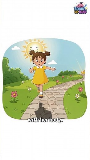 Why Shadows Follow You? 🤔 | Educational Science Video for Kids | Light & Shadow