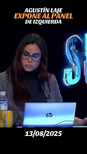 2.9K reactions · 183 shares | AGUSTÍN LAJE EXPONE AL PANEL DE IZQUIERDA AMANTES DE LAS DICTADURAS. | Williams San Martín Aguirre | Facebook