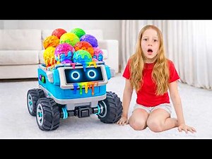 Nastya and Friends Play and Solve a Puzzle Together