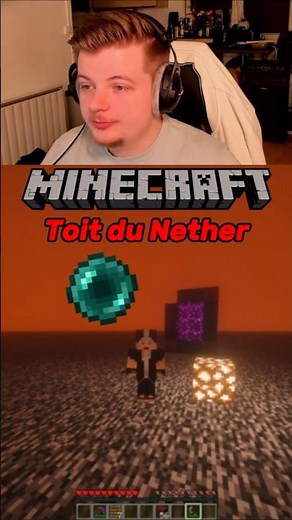 Easily reach the Nether rooftop! Every night on Twitch: RyvalzzEtAlix🔴 #minecraft #tutorial