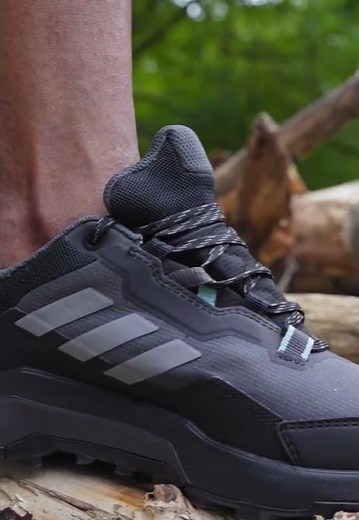 ADIDAS Terrex AX4 GORE TEX Hiking Shoes Core Black Grey Three Mint Ton Women | Zalando
