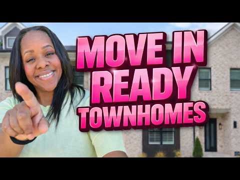 Move-In Ready Townhomes Near Atlanta That Feel Like Luxury | Beautiful