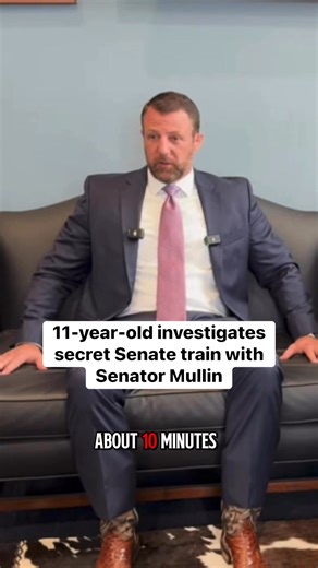 Part 2: 11-year-old Alex, a smart, fun-loving kid from Edmond came to Washington with his dad to interview me as part of his homeschool curriculum. Alex is a great learner, and he also happens to have autism. This was the best part of my week. | Senator Markwayne Mullin