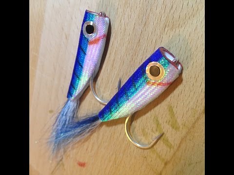 How to tie Mylar Mackerel Crease Fly