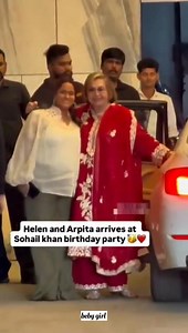 Arpita khan takes very good care of both her step-parents helen khan and salma khan | good baby girl