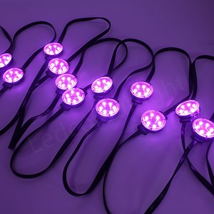 [Hot Item] 50mm RGBW Pixel SMD String Holiday Light Guangdong Changeable LED Point String Light