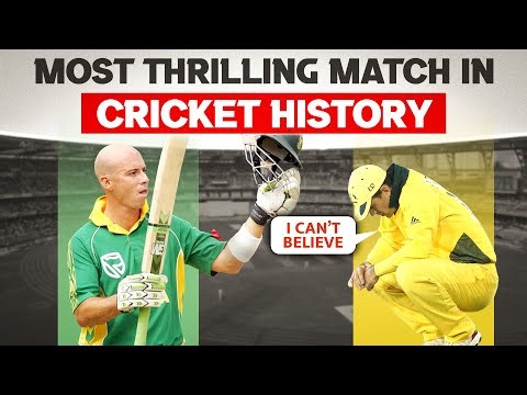 When Drunk Herschelle Gibbs Absolutely Smashed Australia I AUS vs SA 434 Run Chase
