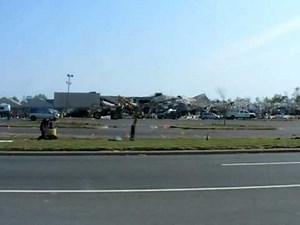 Lowes after the Tornado in Sanford NC