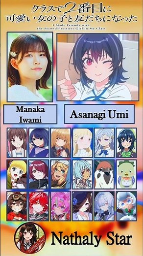 [Class de 2-banme ni Kawaii Onnanoko to Tomodachi ni Natta ] Voice Actors Characters Japanese Anime