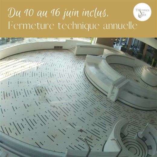 8.1K views · 74 reactions | 헠헔헜헡헧험헡헔헡헖험 험헡 헖헢헨헥헦 !  Cette semaine, place aux réparations, entretiens et réfections en tous genres… ‍⚒ Les bains aussi ont droit à leur nettoyage annuel ... Et hop, on remplit à nouveau  On vous promet de belles expériences en toute détente dès notre réouverture ! 朗✨ | Thermes de Spa | Facebook