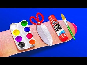 12 DIY BARBIE LOL DOLL CRAFTS and HACKS ~ Car, Guitar, Plaster and more