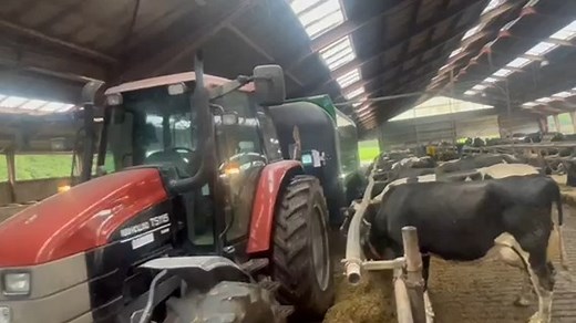 24K views · 124 reactions | A KEENAN MechFiber365+ with specially fitted rear-feed out on the farm of Klaus Kjær Nielsen, Mors Island, Denmark  | KEENAN System | Facebook