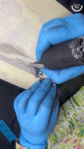 Half Tone Charlie Chaplin Tattoo Practice | Tattoo Vlog for Beginners