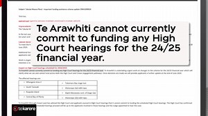 1.1K views · 3 comments | Major government agency Te Arawhiti - responsible for supporting Māori seeking customary rights over the foreshore and seabed, is now facing a funding shortfall, with the group saying in an urgent letter that it’s $12 million budget for the next financial year may not be enough to meet demands. | Te Karere | Facebook