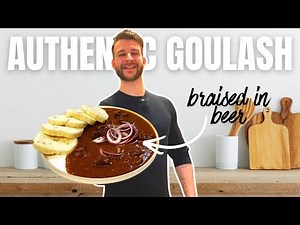 Slow-Cooked Goulash in Beer | Deep, Rich, Comfort Food