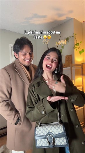 Couple YouTube: Akriti Yadav Explaining him about my caste 😂@Pramod KC #akritiyadav #couplegoals #couplestiktok #marriedlife #caste