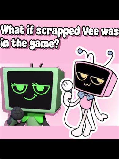 Scrapped Vee 3D Model Showcase From Dandy's World