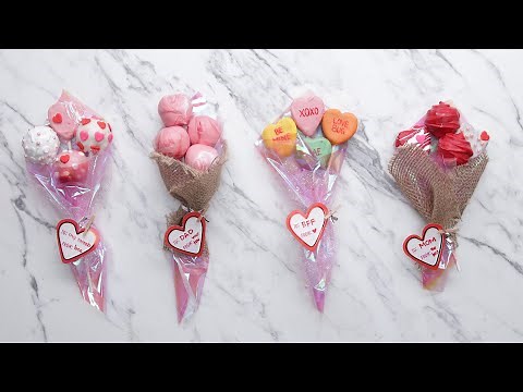 Cake Pop bouquet 4 ways
