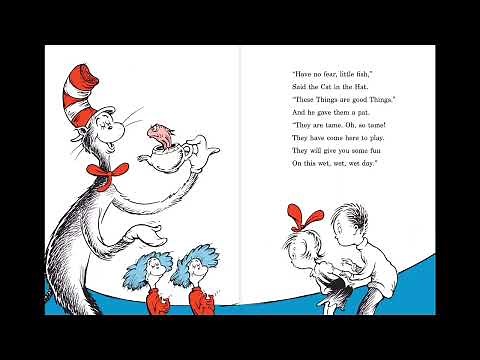 The Cat in the Hat by Dr. Seuss Read-Along Book and Cassette