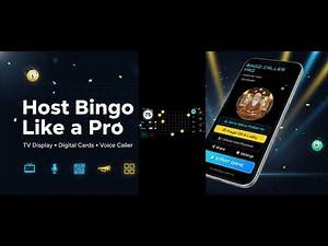 Host The Ultimate Bingo Party! 🏆 Best Bingo & Tambola Caller App (No Ads)